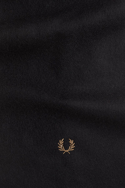 Bufanda FRED PERRY LAMBSWOOL SCARF Black/Champagne