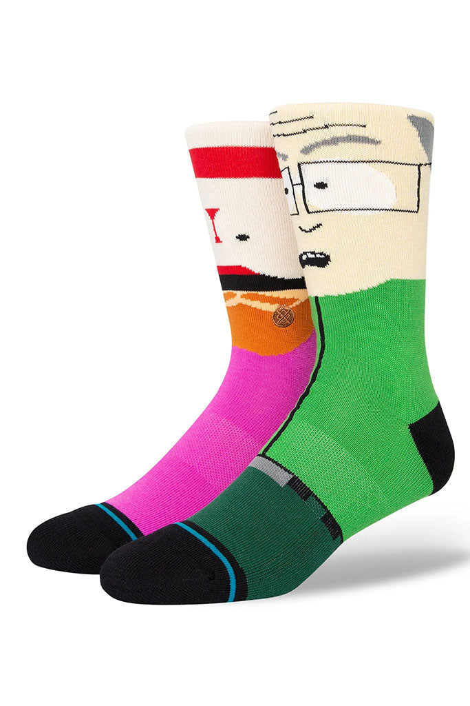 Calcetines STANCE Mr GARRISON CREW SOCKS Green (SOUTH PARK Collection)