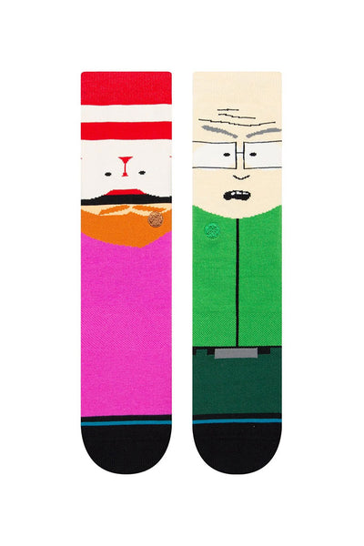 Calcetines STANCE Mr GARRISON CREW SOCKS Green (SOUTH PARK Collection)