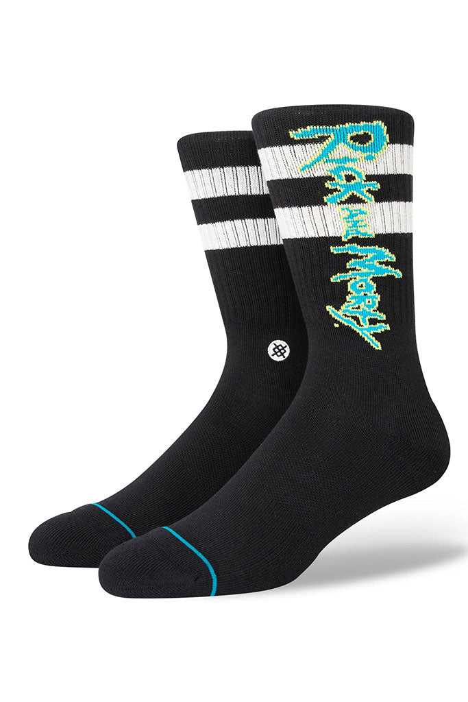 Calcetines STANCE RICK AND MORTY CREW SOCKS Black