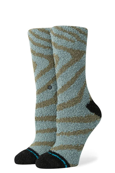 Calcetines Mujer STANCE NIGHT OWL CREW SOCKS Teal