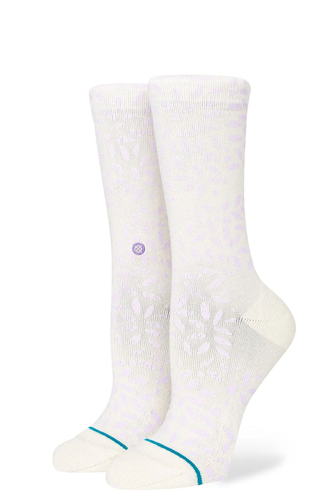 Calcetines Mujer STANCE ROUND ABOUT CREW SOCKS Off White