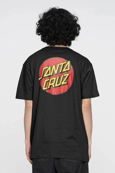 Camiseta Hombre SANTA CRUZ CLASSIC DOT CHEST MEN TEE Black