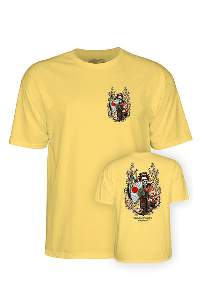 Camiseta Hombre POWELL PERALTA SAKURA YOSOZUMI TEE Yellow