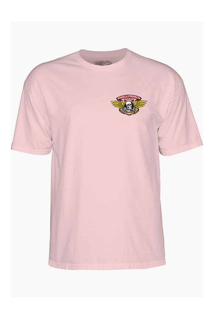 Camiseta Hombre POWELL PERALTA WINGED RIPPER TEE Pink
