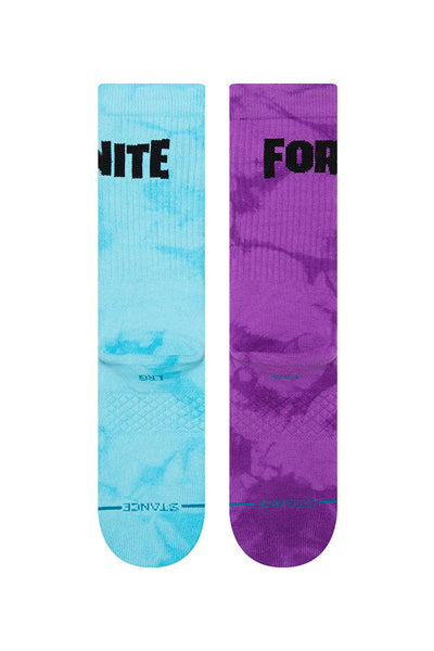 Calcetines STANCE VICTORY ROYALE CREW SOCKS Purple (FORTNITE Collection)