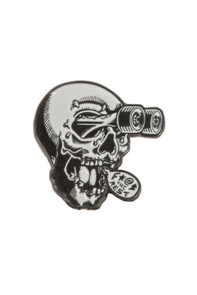 Pin INDEPENDENT FUCK THE REST SKULL