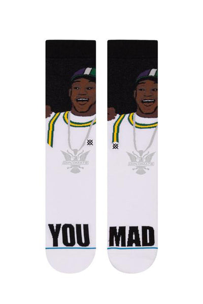 Calcetines STANCE YOU MAD? Black (CAM´RON Collection)