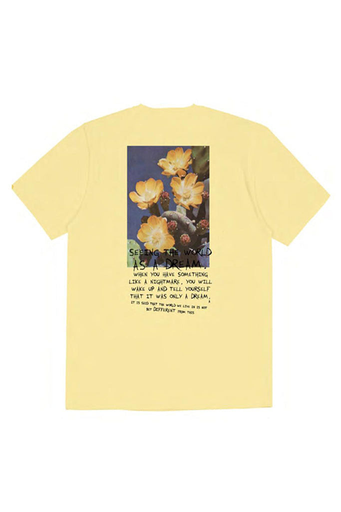 Camiseta Hombre WASTED PARIS AS A DREAM MEN TEE Yellow
