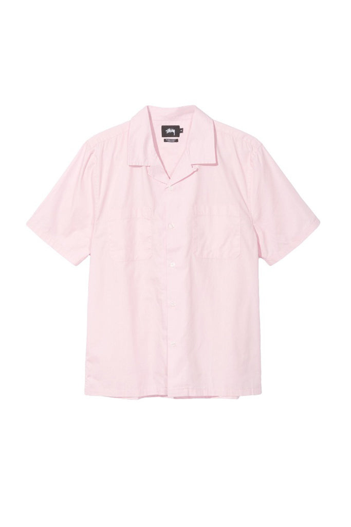 Camisa Hombre STUSSY OPEN COLLAR MEN SHIRT Pink