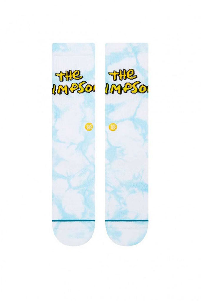 Calcetines STANCE INTRO CREW SOCK White (THE SIMPSONS Collection)