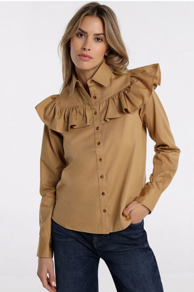 Camisa Mujer LOIS JEANS WENDY WOMEN SHIRT Camel